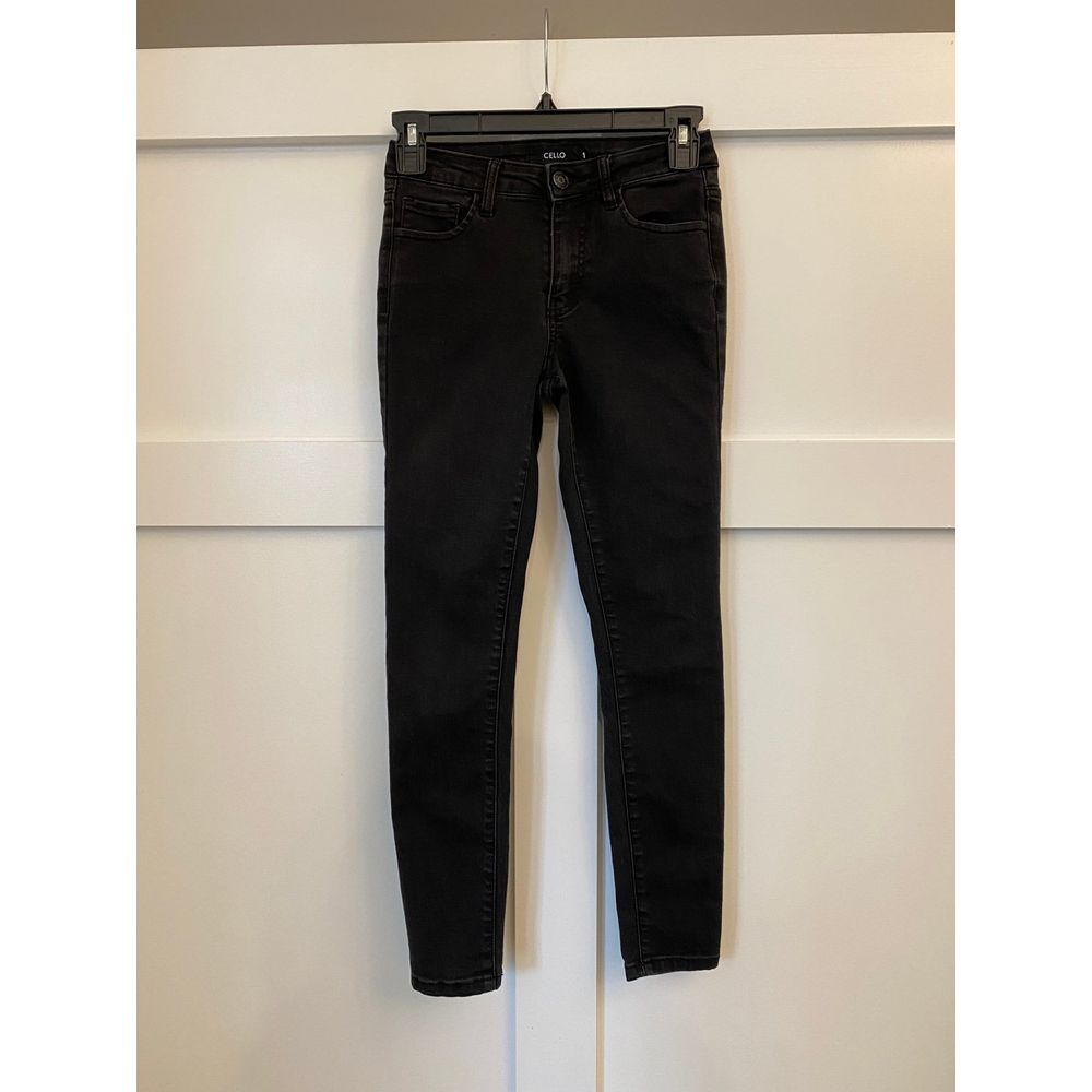 Cello size 1 skinny‎ black jeans